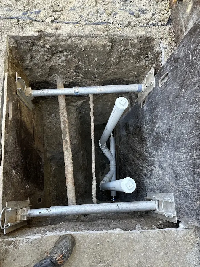 Experienced plumber completing Gas Line Repair work in Malvern
